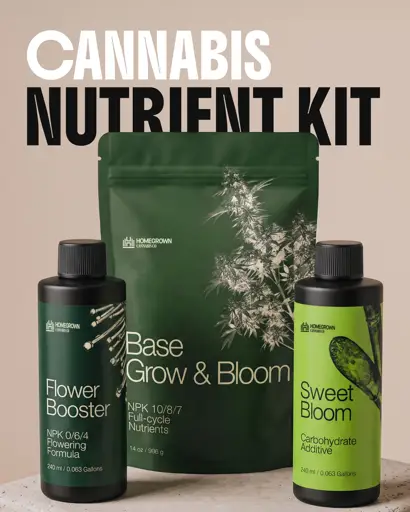 Cannabis Nutrient Kit by Homegrown Cannabis Co.