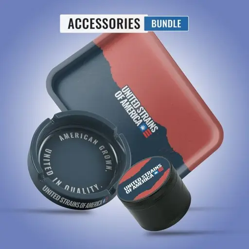 Smoking Accessories Bundle by United Strains of America