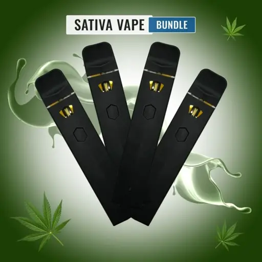 Sativa Live Rosin THCa Vape Bundle